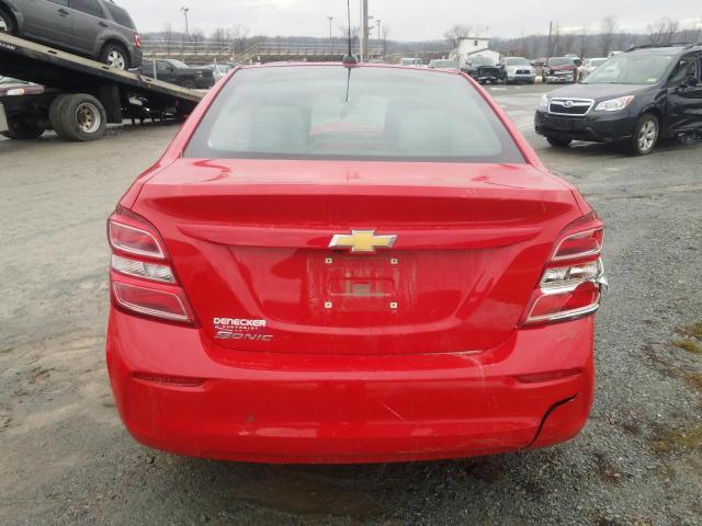 1G1JB5SB0L4100759 - 2020 CHEVROLET SONIC LS 红色 照片 6