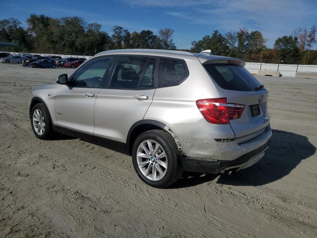 5UXWX9C57F0D46350 - 2015 BMW X3 XDRIVE28I SILVER photo 2