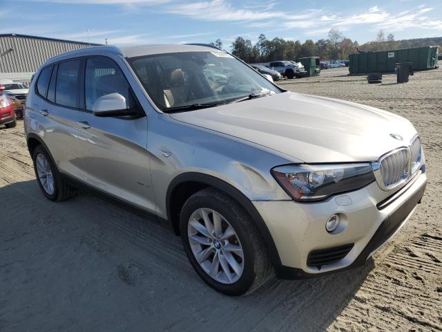 5UXWX9C57F0D46350 - 2015 BMW X3 XDRIVE28I SILVER photo 4