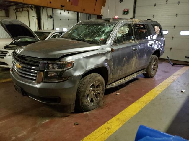 1GNSKAKC9KR246843 - 2019 CHEVROLET TAHOE K1500 LS GRAY photo 1