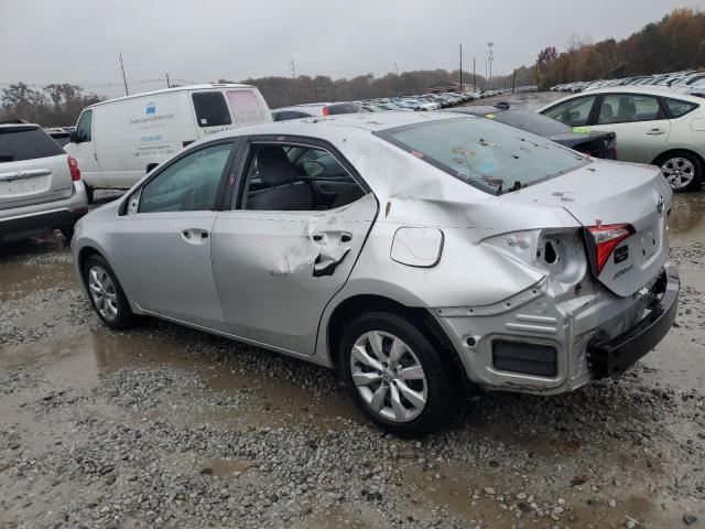 2T1BURHE5EC190537 - 2014 TOYOTA COROLLA L SILVER photo 2