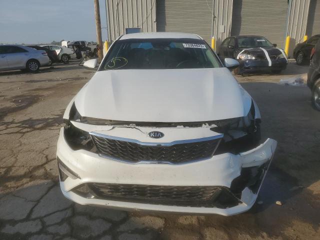 5XXGT4L36KG376013 - 2019 KIA OPTIMA LX WHITE photo 5