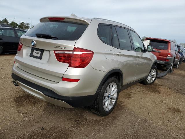 5UXWX9C50F0D57044 - 2015 BMW X3 XDRIVE28I CREAM photo 3