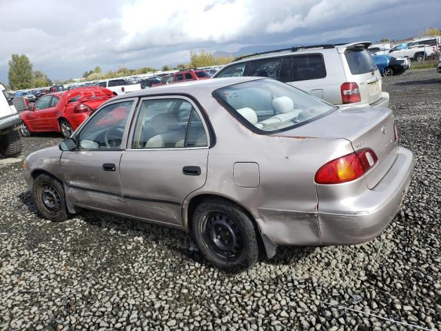 1NXBR12E2YZ390757 - 2000 TOYOTA COROLLA VE BEIGE photo 2