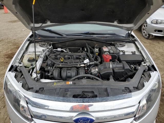 3FAHP0HA8BR286491 - 2011 FORD FUSION SE GRAY photo 11