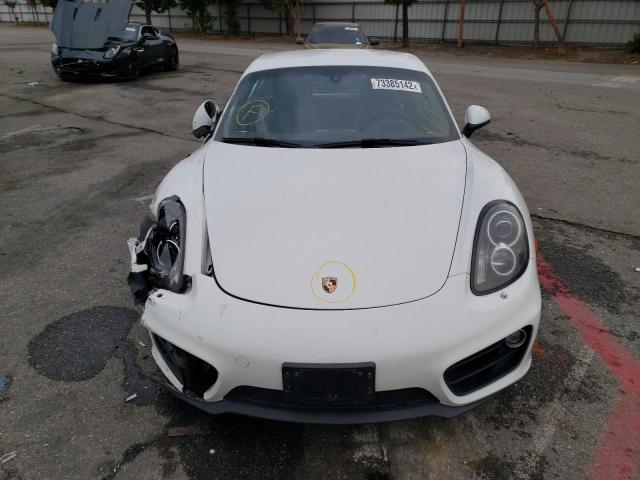 WP0AA2A83FK161909 - 2015 PORSCHE CAYMAN WHITE photo 5