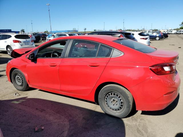 1G1BC5SMXJ7132133 - 2018 CHEVROLET CRUZE LS RED photo 2