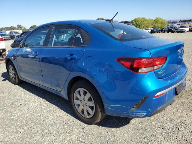 3KPA24AD7ME366171 - 2021 KIA RIO LX BLUE photo 2