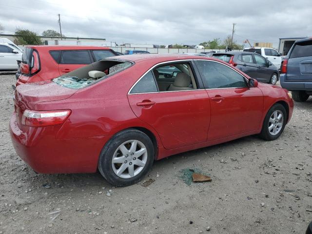 4T1BE46K47U036511 - 2007 TOYOTA CAMRY CE RED photo 3