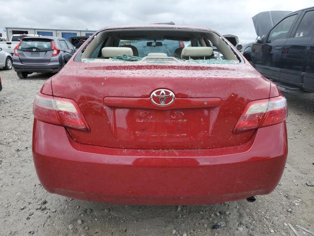 4T1BE46K47U036511 - 2007 TOYOTA CAMRY CE RED photo 6