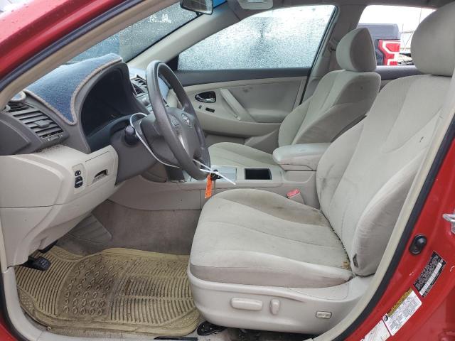 4T1BE46K47U036511 - 2007 TOYOTA CAMRY CE RED photo 7