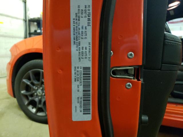 2C3CDXJG3JH136176 - 2018 DODGE CHARGER GT ORANGE photo 12