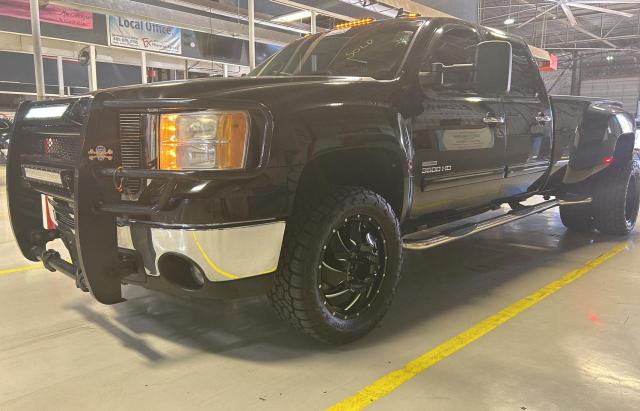 1GT7K4B61AF105016 - 2010 GMC SIERRA K3500 SLT BLACK photo 2