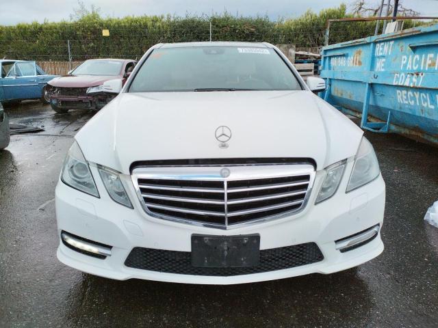 WDDHF9BB0DA691220 - 2013 MERCEDES-BENZ E 550 4MATIC WHITE photo 5