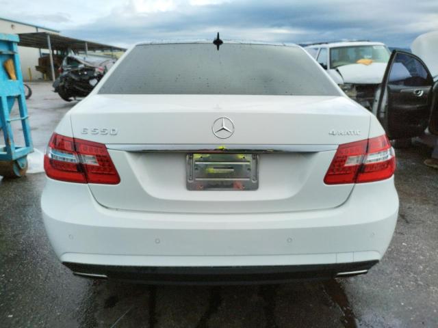 WDDHF9BB0DA691220 - 2013 MERCEDES-BENZ E 550 4MATIC WHITE photo 6