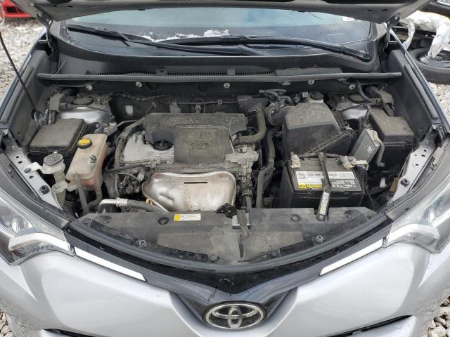 2T3WFREV8JW446086 - 2018 TOYOTA RAV4 ADVENTURE SILVER photo 11