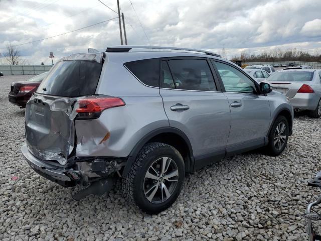 2T3WFREV8JW446086 - 2018 TOYOTA RAV4 ADVENTURE SILVER photo 3