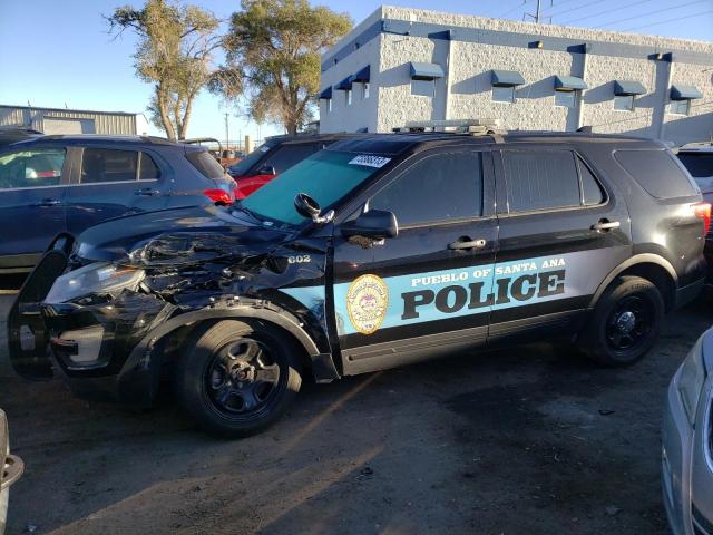 1FM5K8ATXGGB73755 - 2016 FORD EXPLORER POLICE INTERCEPTOR BLACK photo 1