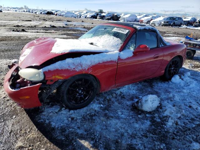 JM1NB353120233392 - 2002 MAZDA MX-5 MIATA BASE RED photo 1