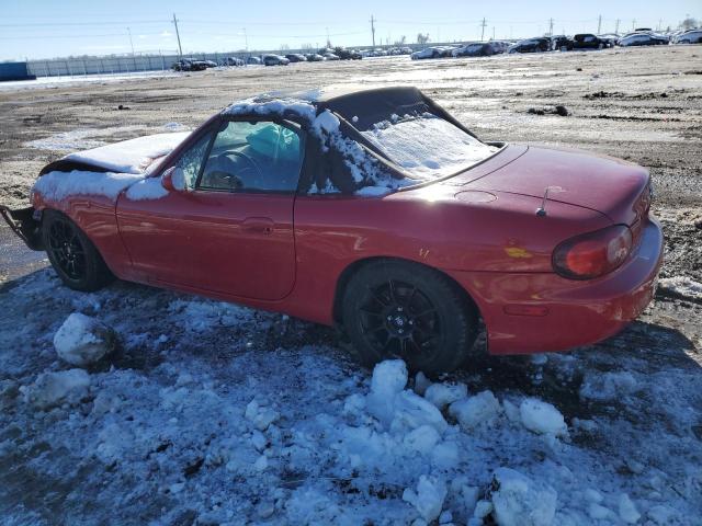 JM1NB353120233392 - 2002 MAZDA MX-5 MIATA BASE RED photo 2