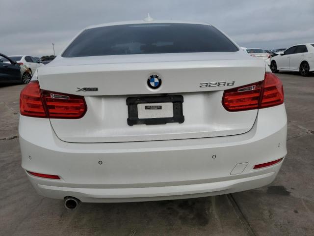 WBA3D5C53EKX98864 - 2014 BMW 328 D XDRIVE WHITE photo 6