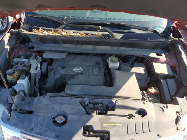 5N1AR2MN1FC703590 - 2015 NISSAN PATHFINDER S 红色 照片 12