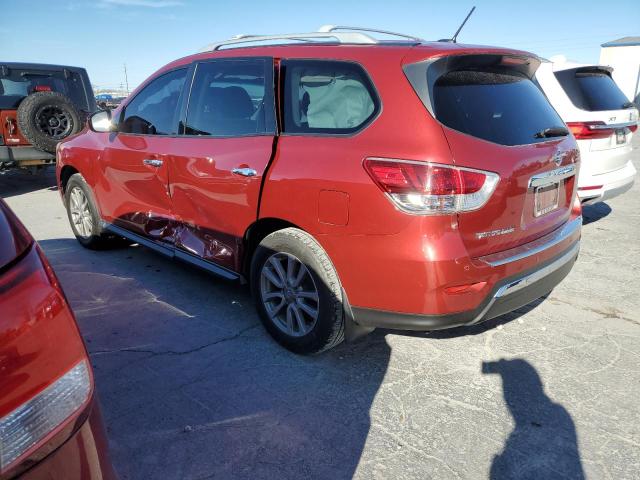 5N1AR2MN1FC703590 - 2015 NISSAN PATHFINDER S 红色 照片 2