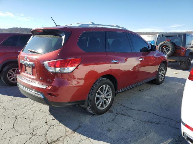 5N1AR2MN1FC703590 - 2015 NISSAN PATHFINDER S 红色 照片 3