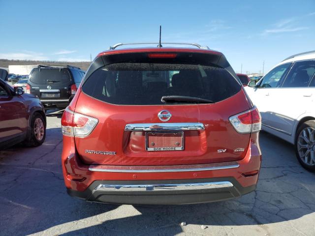 5N1AR2MN1FC703590 - 2015 NISSAN PATHFINDER S 红色 照片 6