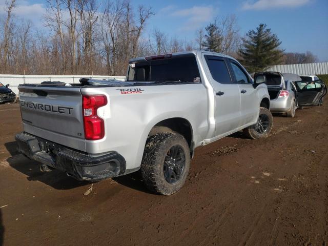 1GCPYFED0MZ119187 - 2021 CHEVROLET 1500 SILVE K1500 LT TRAIL BOSS SILVER photo 3