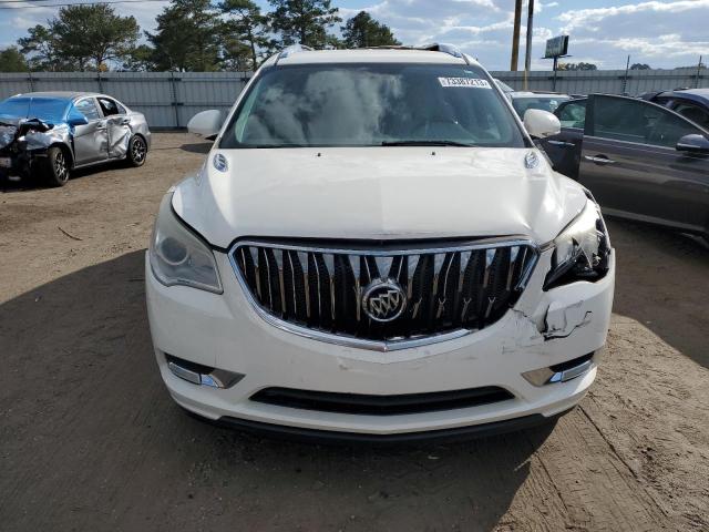 5GAKRBKD0EJ319234 - 2014 BUICK ENCLAVE WHITE photo 5