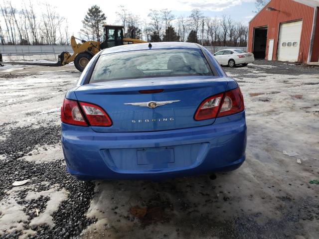 1C3LC46K17N515224 - 2007 CHRYSLER SEBRING BLUE photo 6