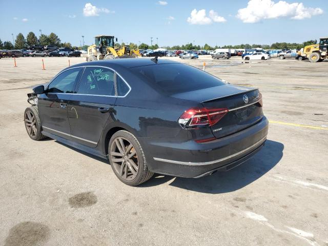 1VWDT7A30HC065223 - 2017 VOLKSWAGEN PASSAT R-LINE أسود صورة 2