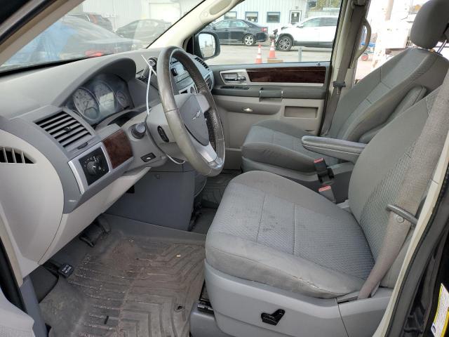2A4RR5D11AR404374 - 2010 CHRYSLER TOWN & COU TOURING BLACK photo 7