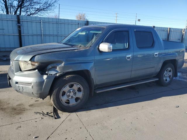 2HJYK16257H526654 - 2007 HONDA RIDGELINE RT TEAL photo 1