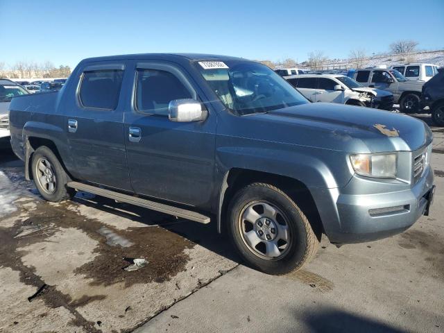 2HJYK16257H526654 - 2007 HONDA RIDGELINE RT TEAL photo 4