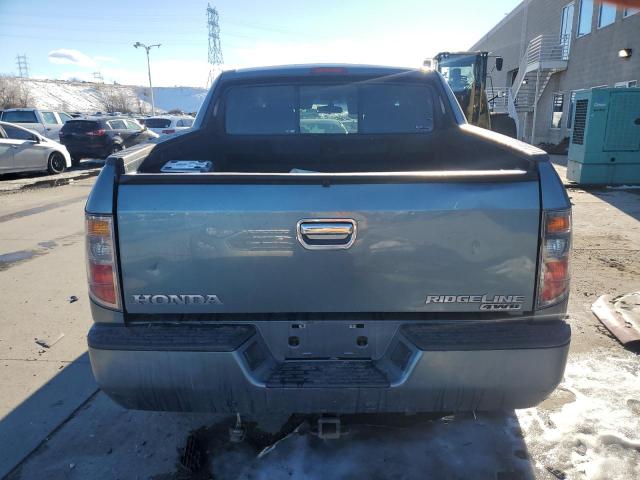 2HJYK16257H526654 - 2007 HONDA RIDGELINE RT TEAL photo 6