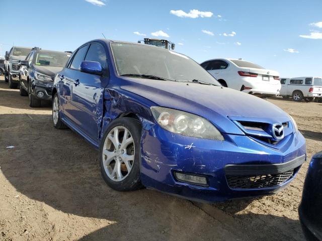 JM1BK343371684426 - 2007 MAZDA 3 HATCHBACK BLUE photo 4