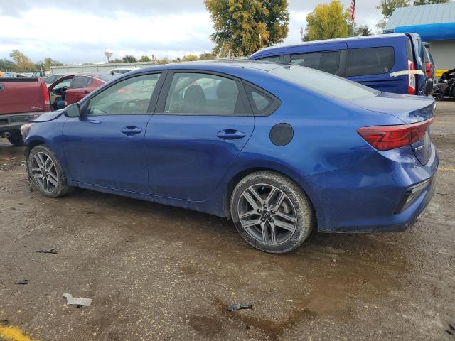 3KPF34AD0KE014954 - 2019 KIA FORTE GT LINE BLUE photo 2