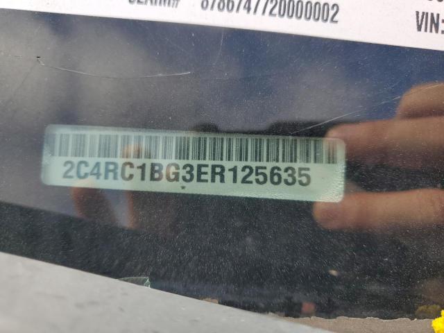 2C4RC1BG3ER125635 - 2014 CHRYSLER TOWN & COU TOURING WHITE photo 13