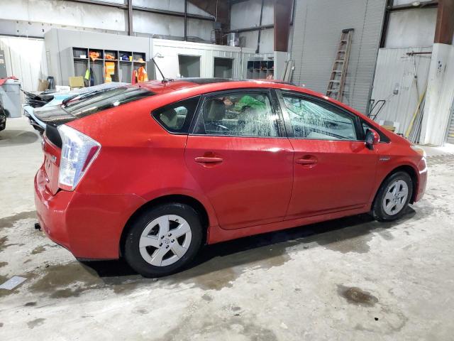 JTDKN3DU6B1356510 - 2011 TOYOTA PRIUS RED photo 3