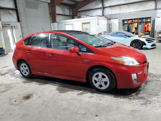 JTDKN3DU6B1356510 - 2011 TOYOTA PRIUS RED photo 4