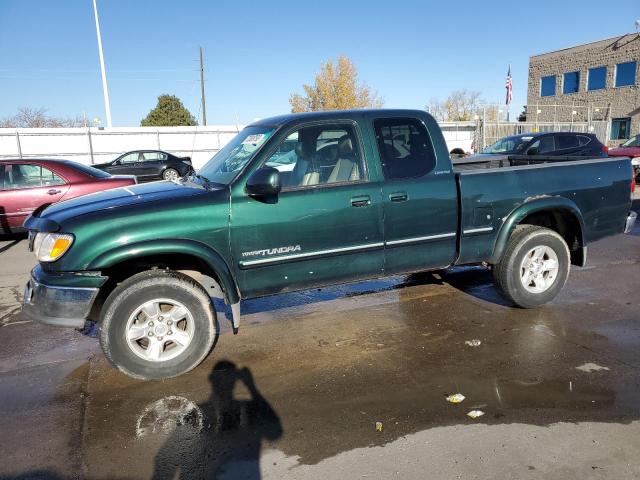 5TBBT48131S135033 - 2001 TOYOTA TUNDRA ACCESS CAB LIMITED GREEN photo 1