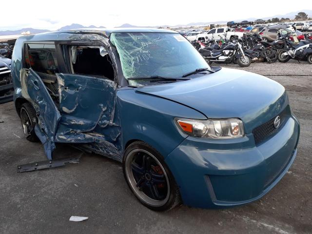 JTLKE50E581019558 - 2008 SCION XB XB TEAL photo 4