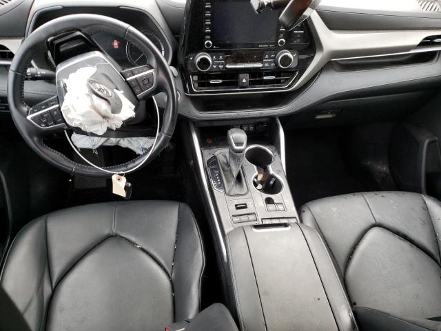 5TDGZRBH3LS519010 - 2020 TOYOTA HIGHLANDER XLE მუქწითელი ფოტო 8