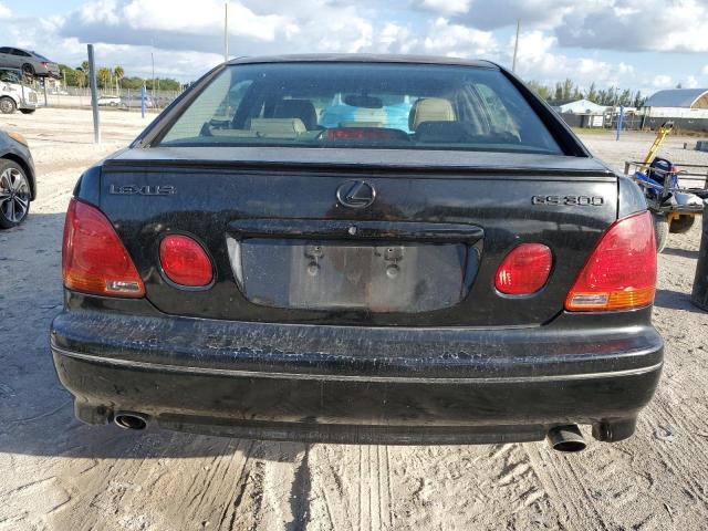 JT8BD69S630187560 - 2003 LEXUS GS 300 BLACK photo 6