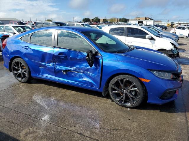 19XFC2F83LE012326 - 2020 HONDA CIVIC SPORT 蓝色 照片 4