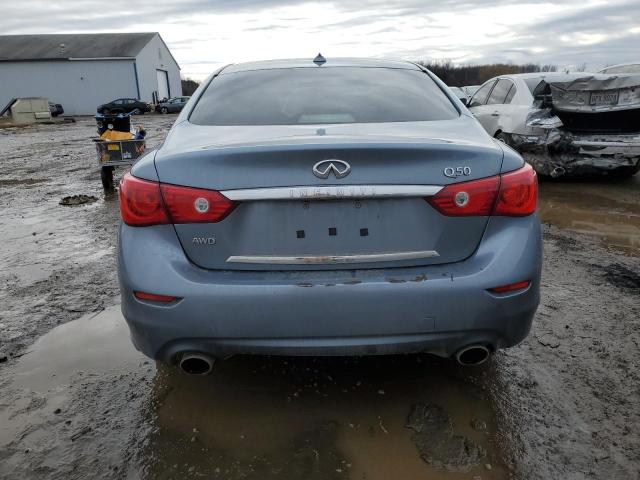 JN1BV7AR4FM398477 - 2015 INFINITI Q50 BASE/P BASE BLUE photo 6