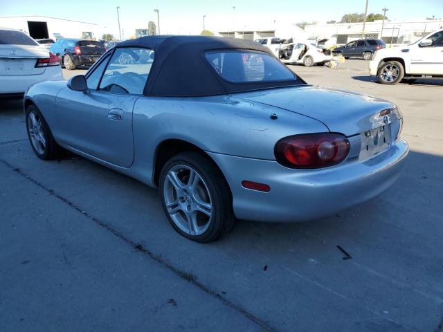 JM1NB353850414008 - 2005 MAZDA MX-5 MIATA BASE SILVER photo 2