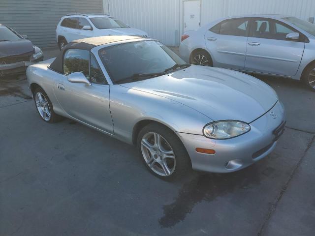 JM1NB353850414008 - 2005 MAZDA MX-5 MIATA BASE SILVER photo 4